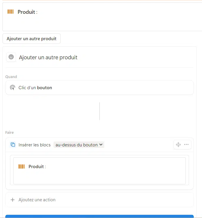 Ajouter des blocs Notion